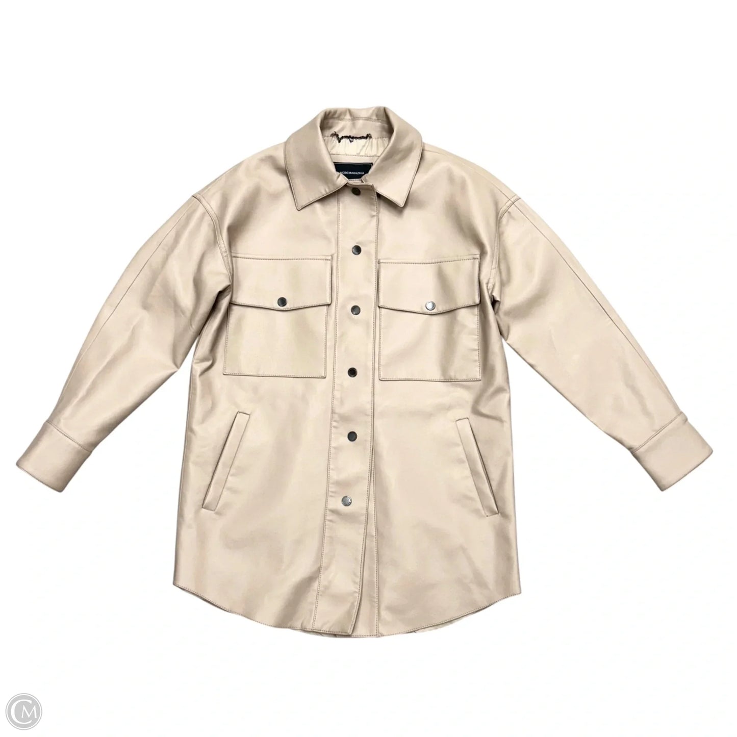 Jacket Other By Bcbgmaxazria In Tan, Size: Xs