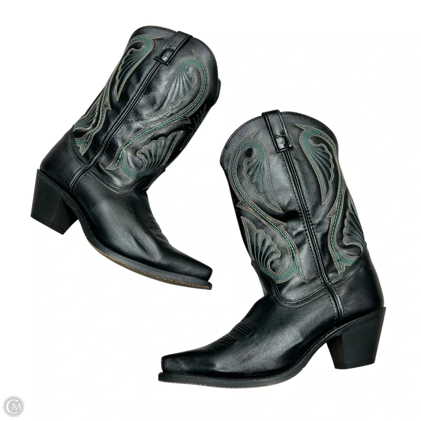 Boots Western By Laredo In Black & Blue, Size: 10