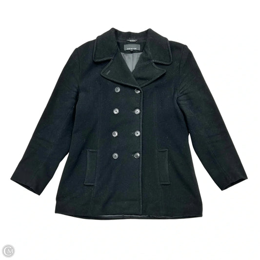 Coat Peacoat By Jones New York In Black, Size: Xl