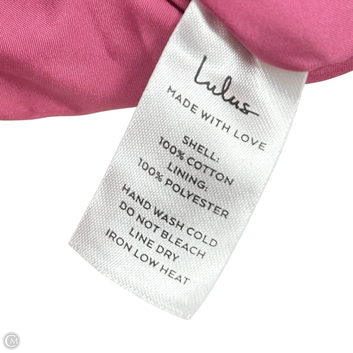 Jacket Puffer & Quilted By Lulus In Pink, Size: S