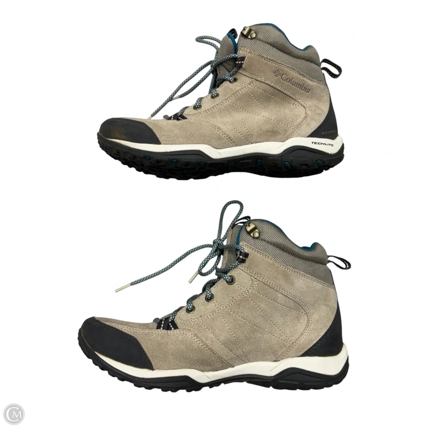 Boots Hiking By Columbia In Taupe, Size: 10