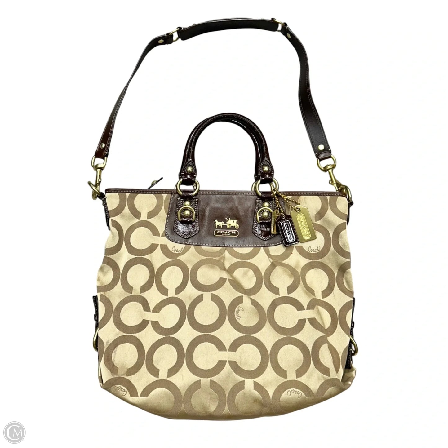 Handbag Designer By Coach, Size: Large