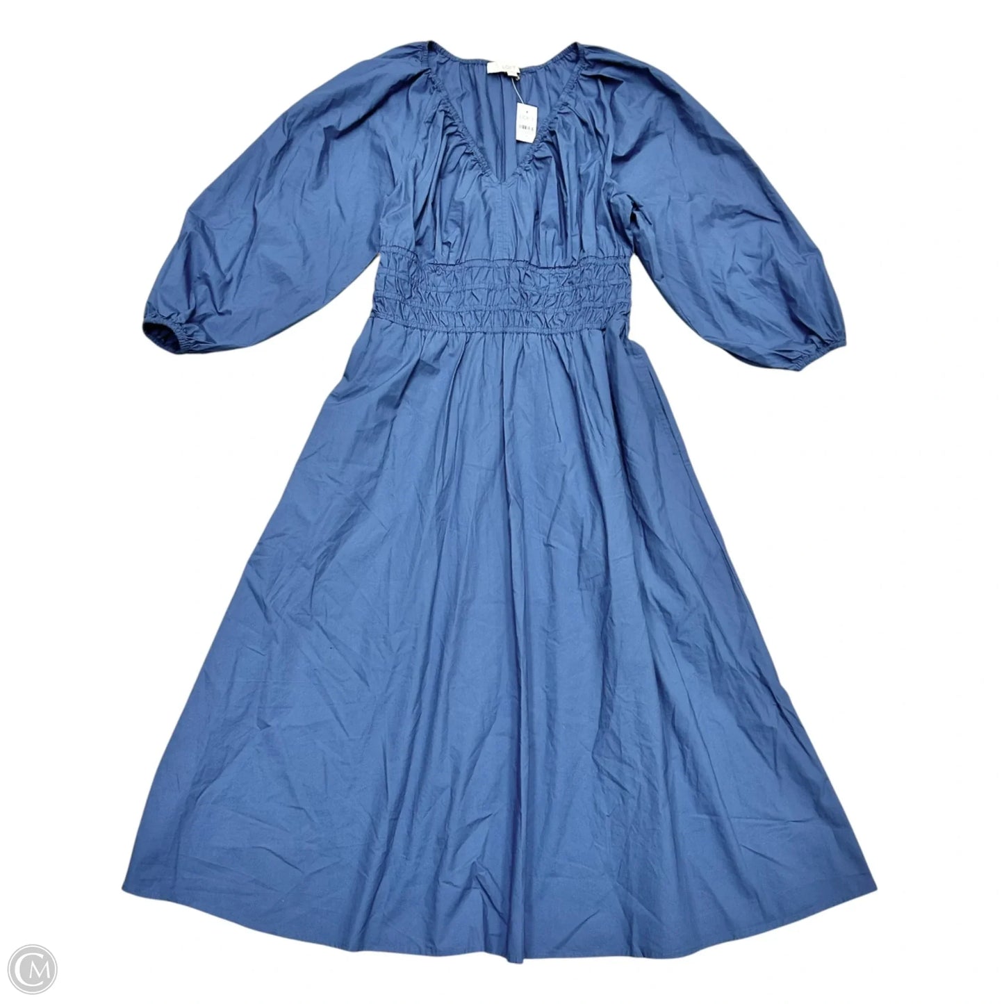 Dress Casual Maxi By Loft In Blue, Size: M