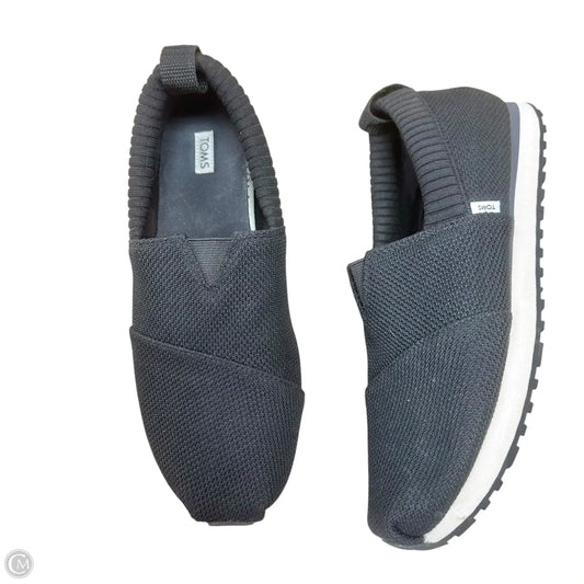 Shoes Flats By Toms In Black, Size: 8