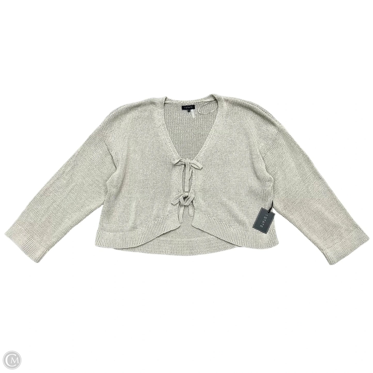 Sweater Cardigan By 1.state In Cream, Size: Xl