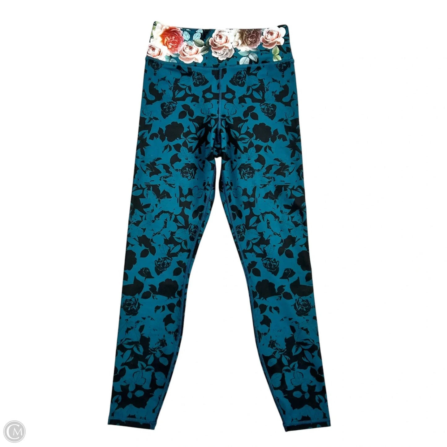 Athletic Leggings By Johnny Was In Floral Print, Size: S