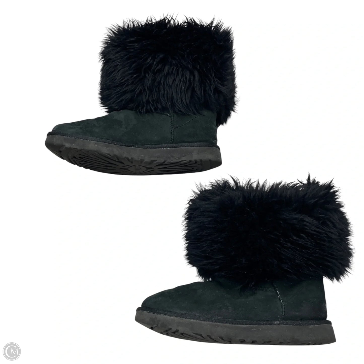 Boots Designer By Ugg In Black, Size: 7