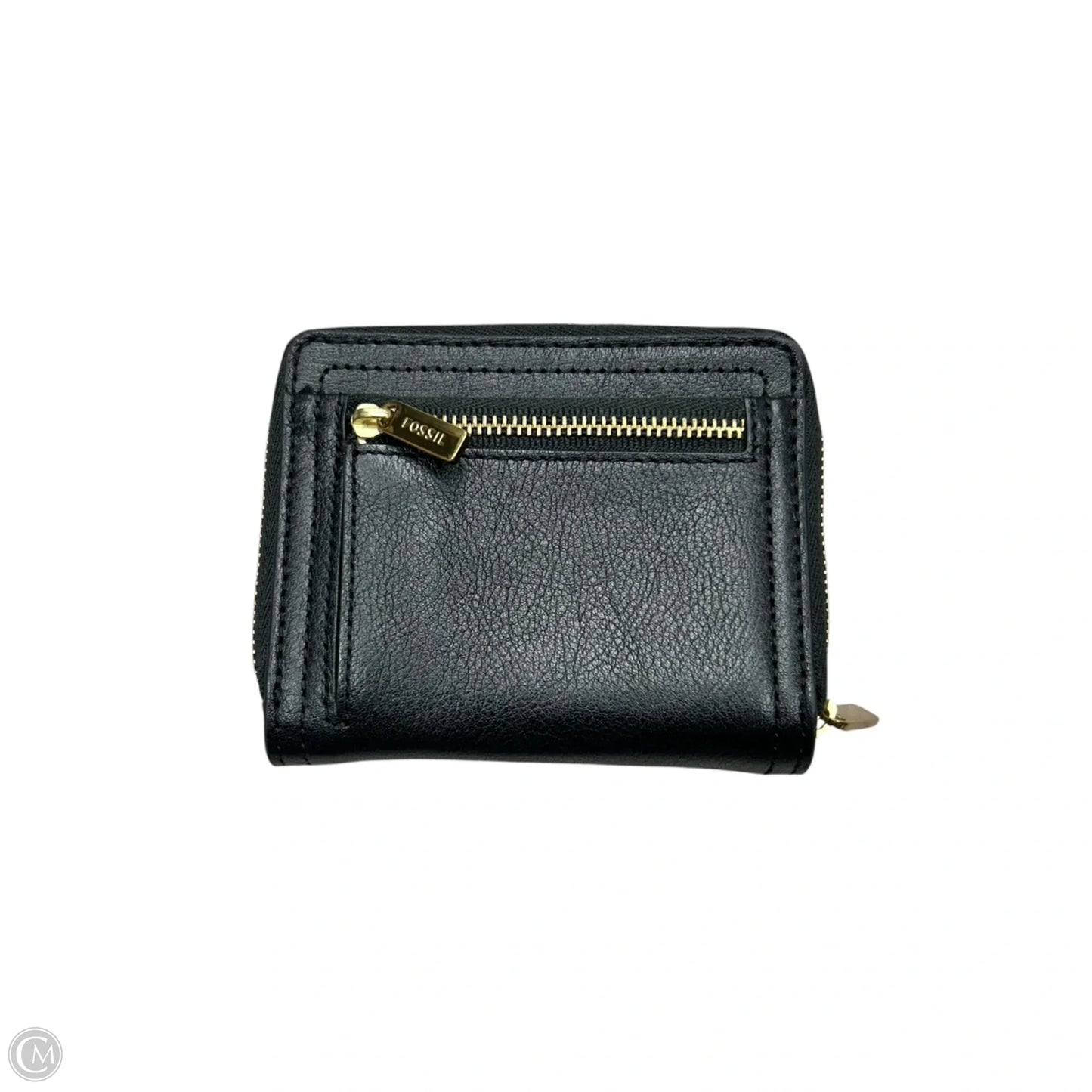 Wallet Leather By Fossil, Size: Small