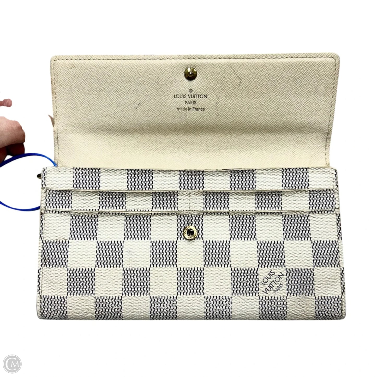 Wallet Luxury Designer By Louis Vuitton, Size: Large