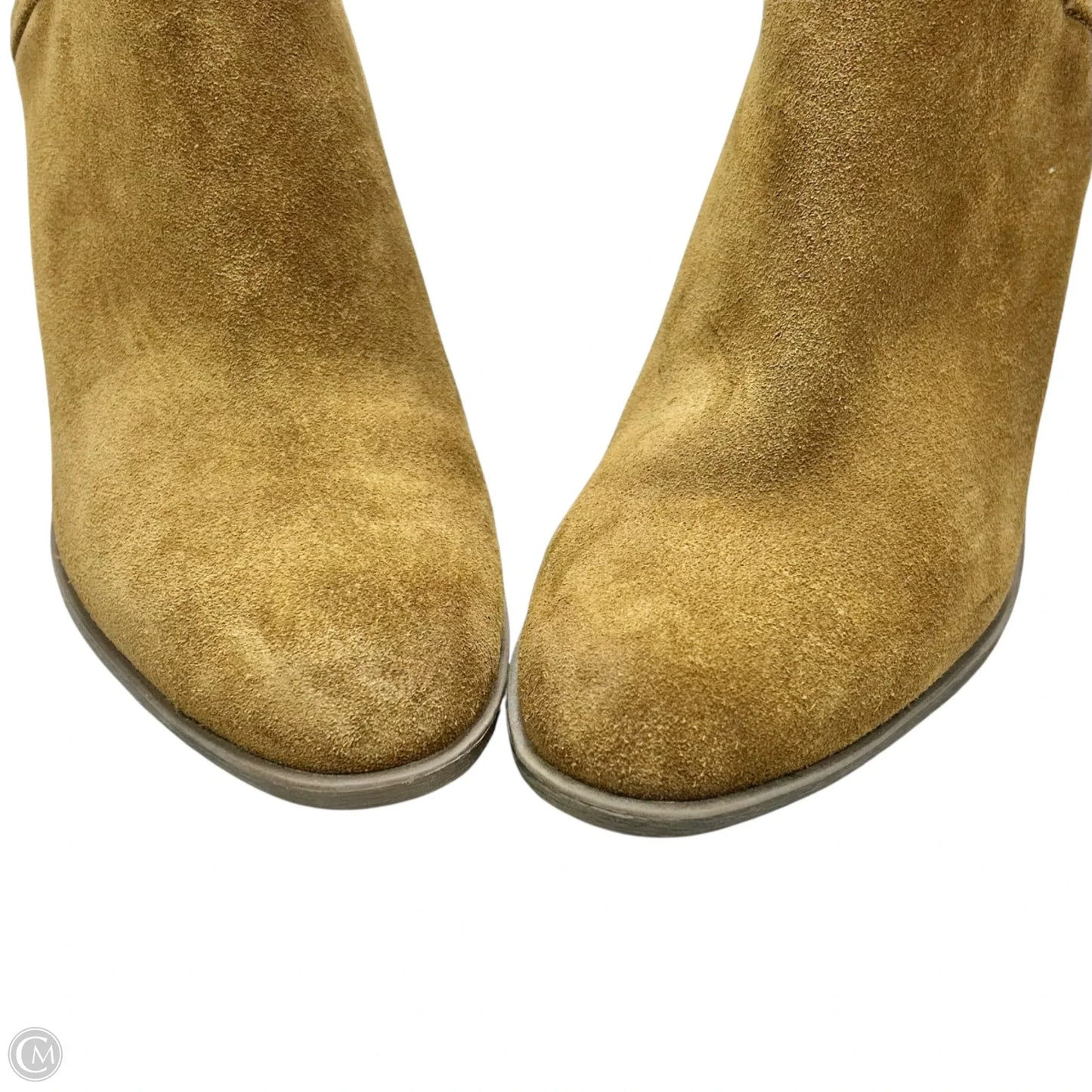 Boots Ankle Heels By Lucky Brand In Tan, Size: 8.5