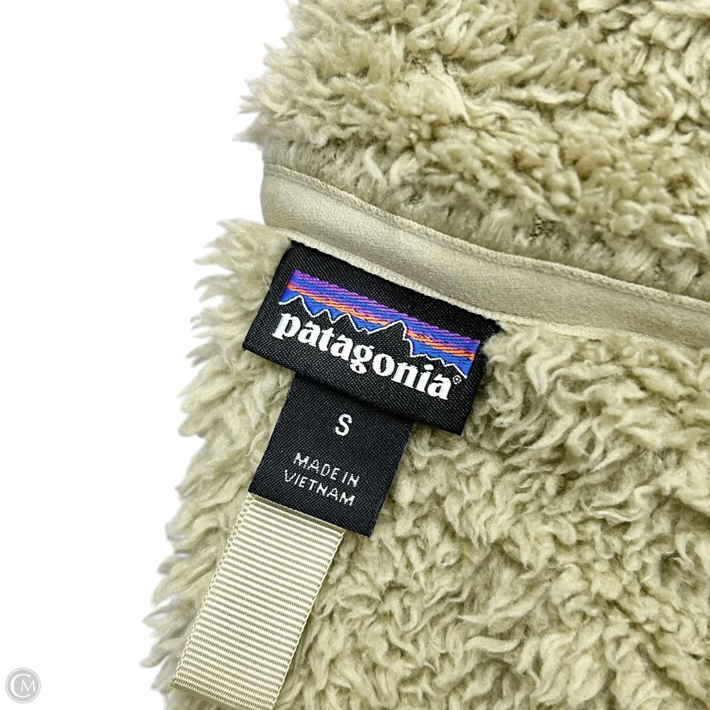 Sweatshirt Collar By Patagonia In Tan, Size: S