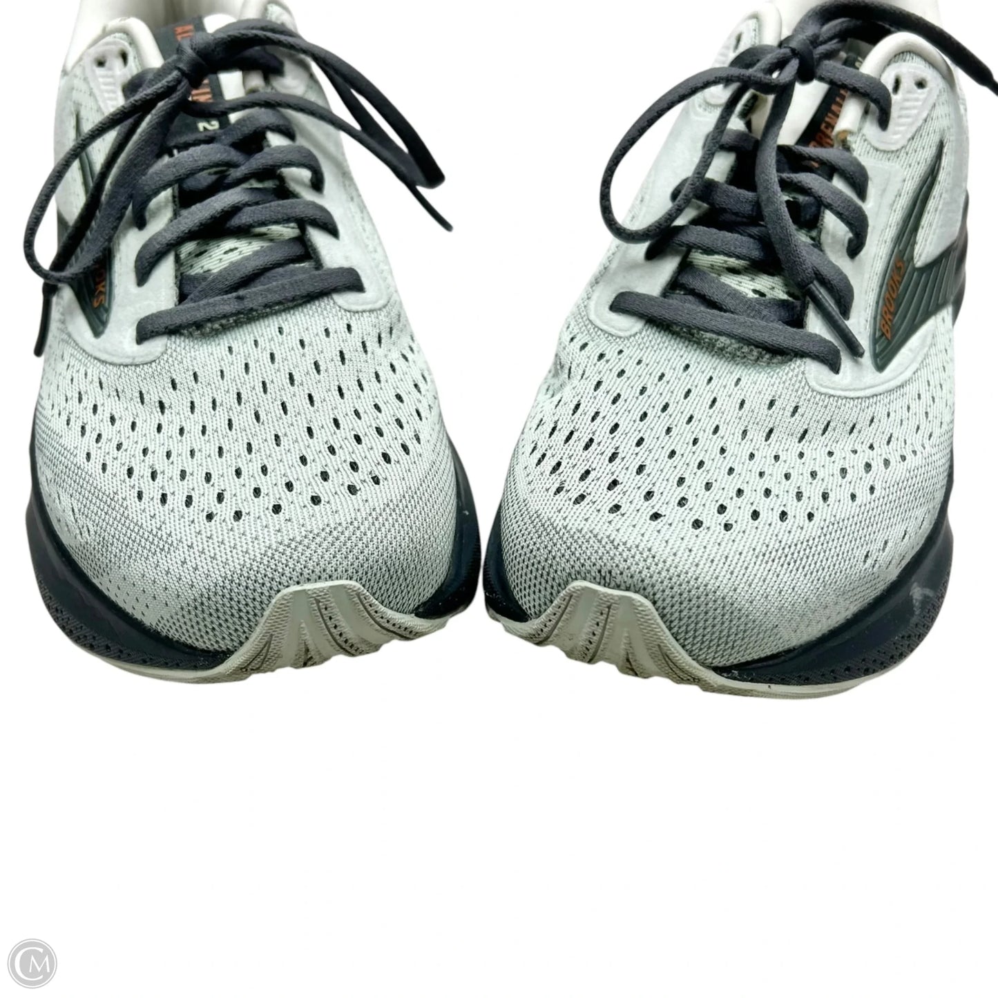 Shoes Athletic By Brooks In Blue & Grey, Size: 9