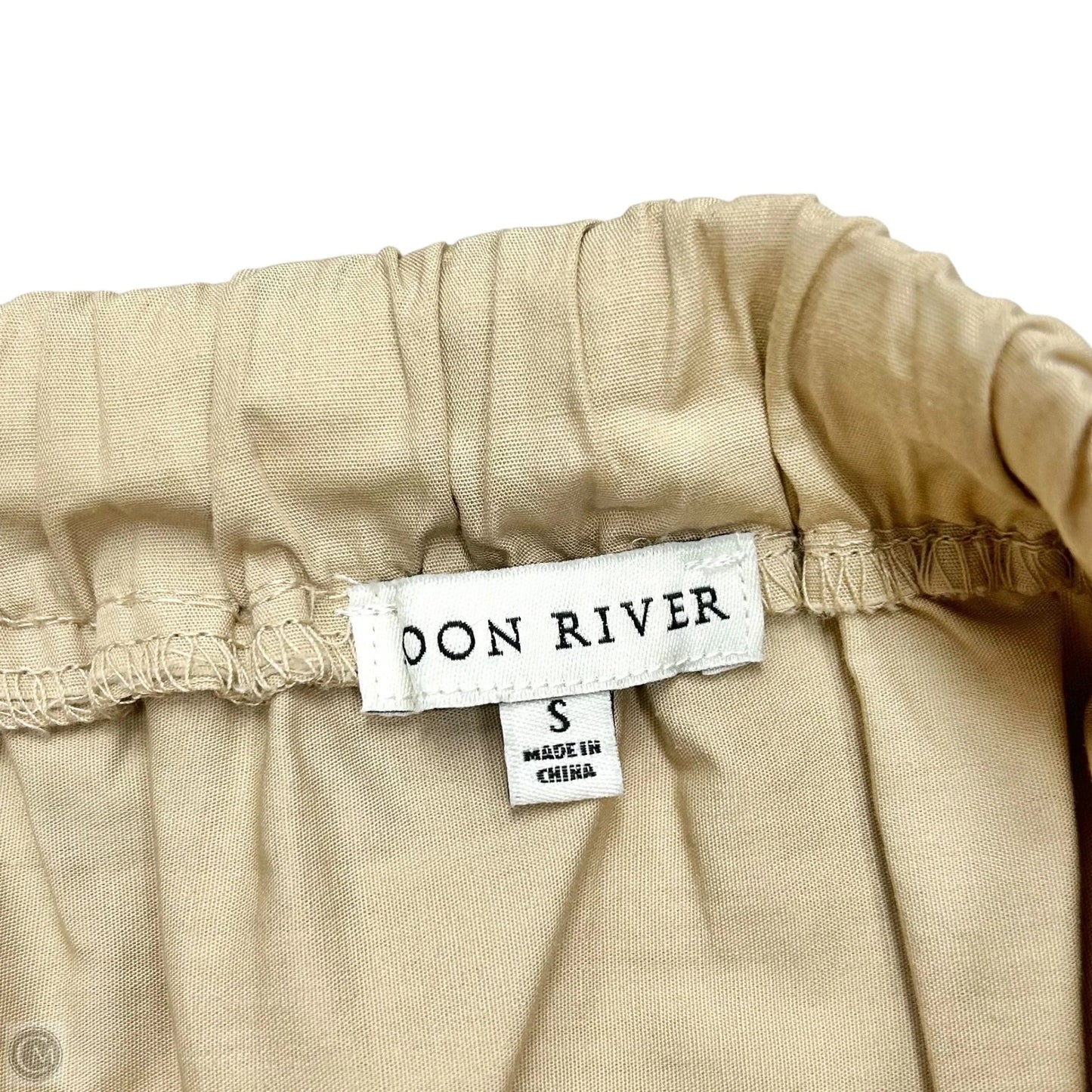 Dress Casual Midi By Moon River In Tan, Size: S