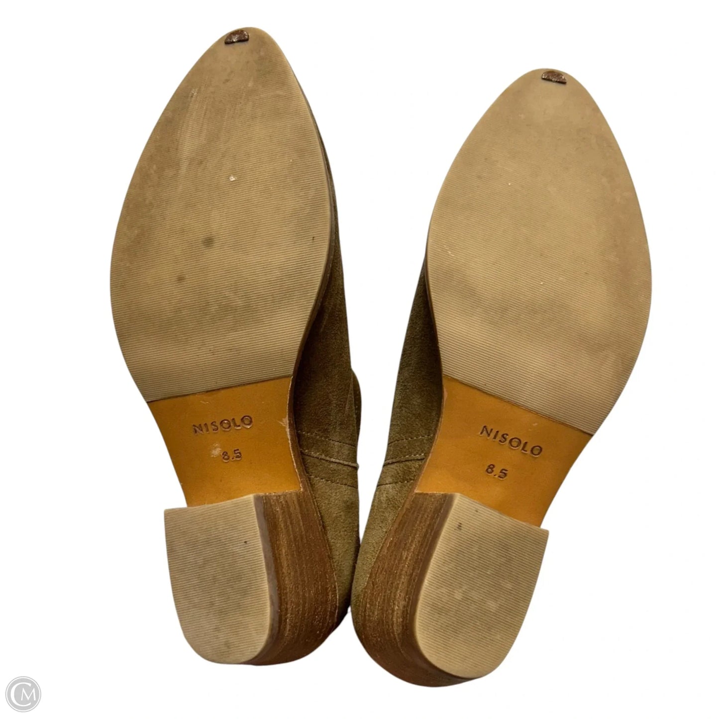 Boots Ankle Heels By Nisolo In Tan, Size: 8.5