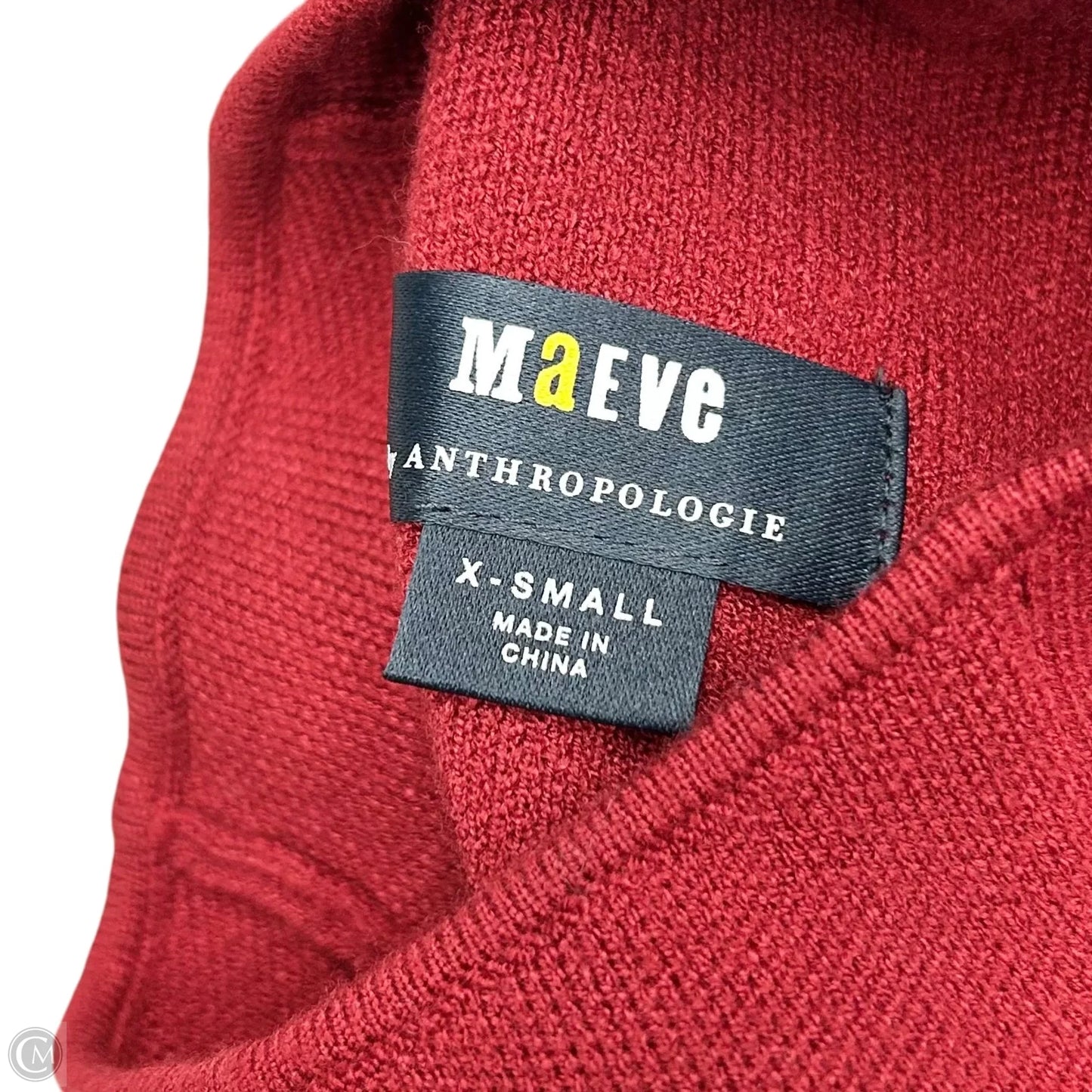 Dress Sweater By Maeve In Red, Size: Xs