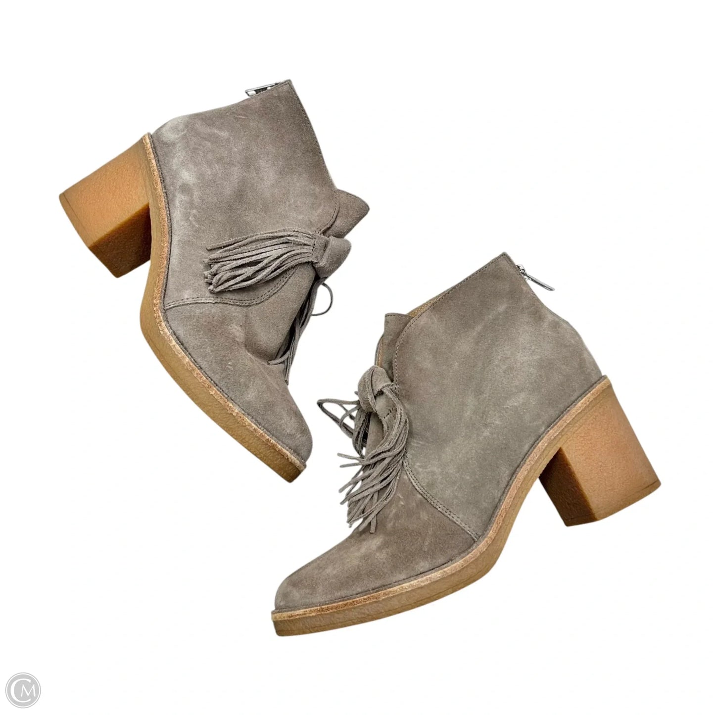 Boots Designer By Ugg In Taupe, Size: 8