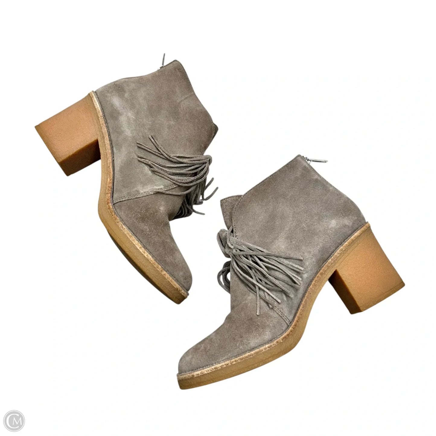Boots Designer By Ugg In Taupe, Size: 8