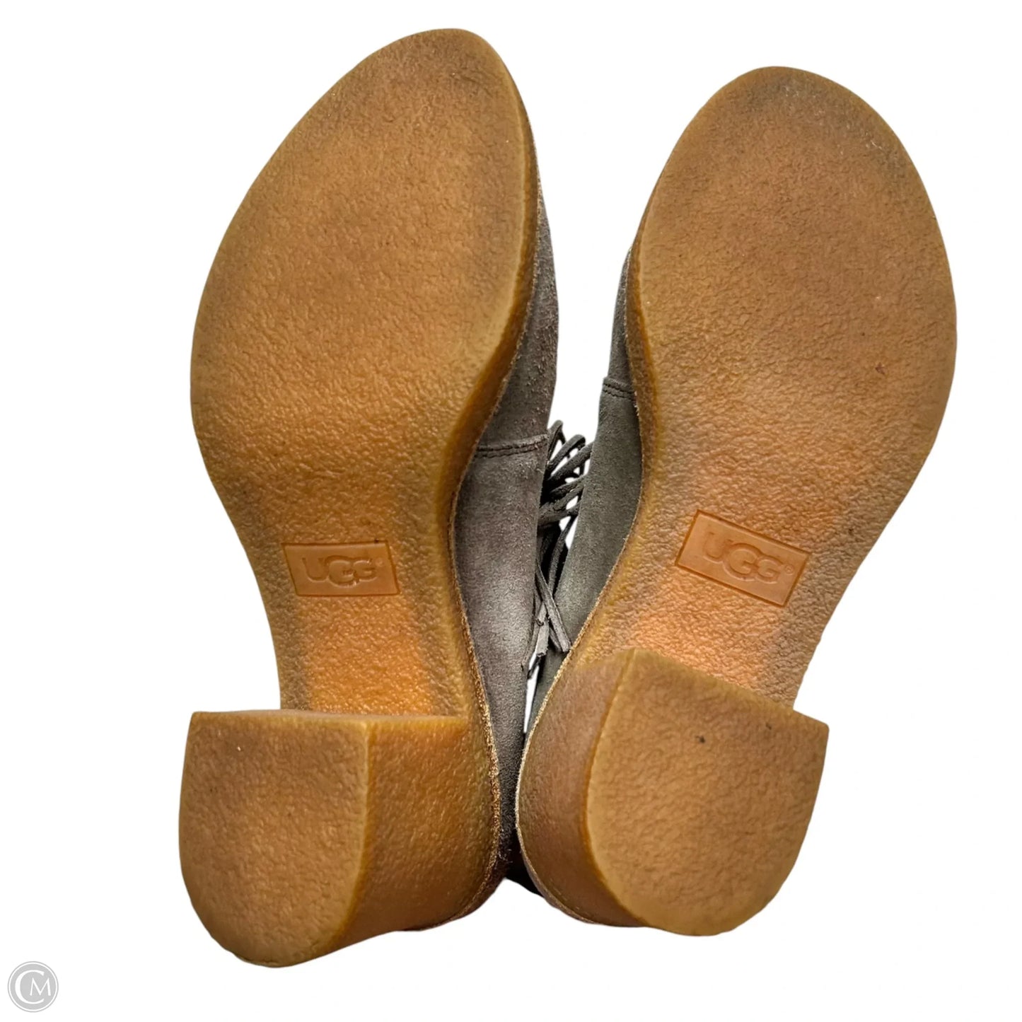 Boots Designer By Ugg In Taupe, Size: 8