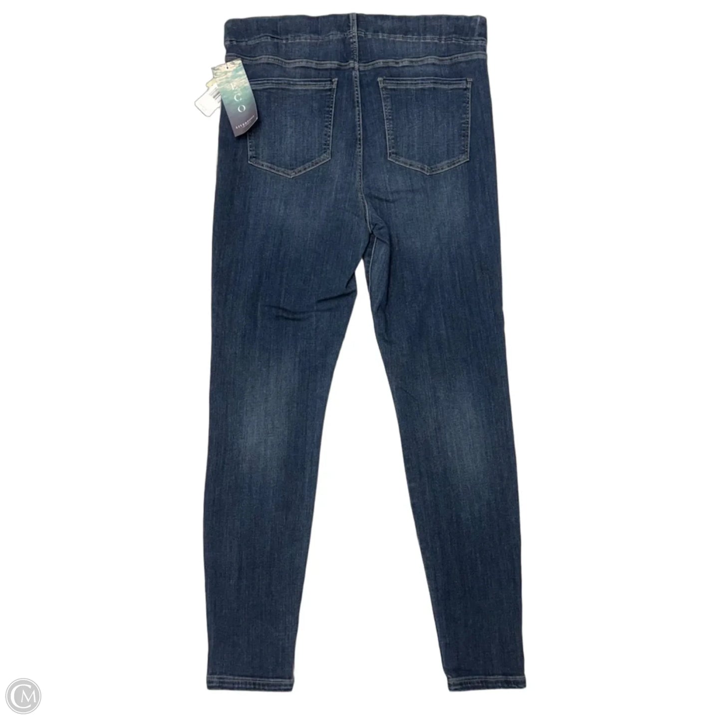 Jeans Skinny By Liverpool In Blue Denim, Size: 16