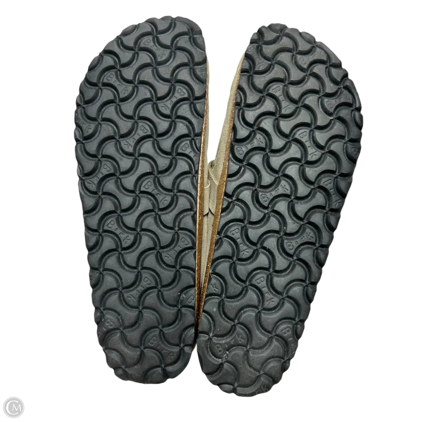 Shoes Flats By Birkenstock In Taupe, Size: 7
