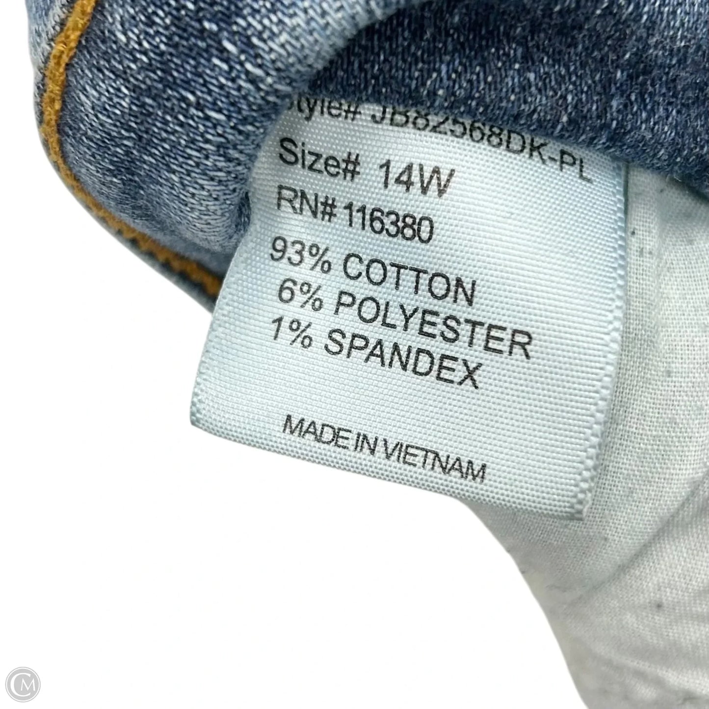 Jeans Boot Cut By Judy Blue In Blue Denim, Size: 14