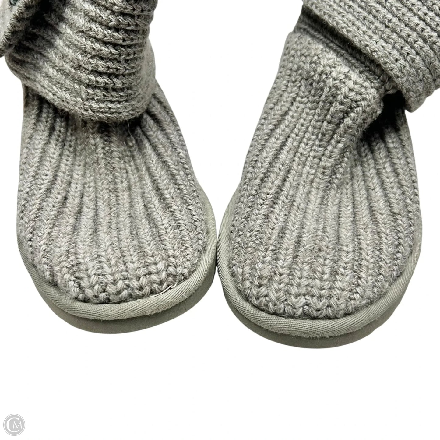 Boots Designer By Ugg In Grey, Size: 6