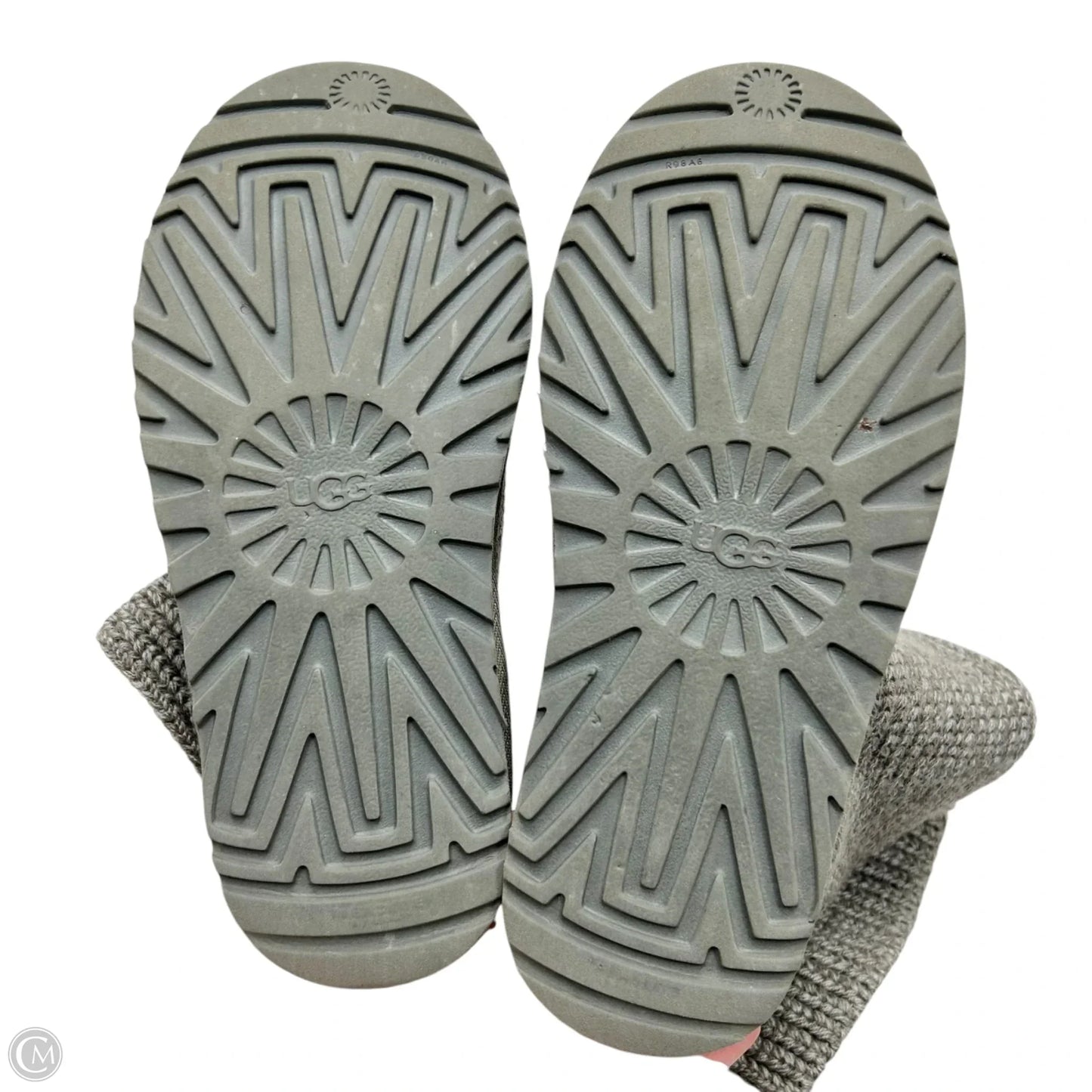 Boots Designer By Ugg In Grey, Size: 6