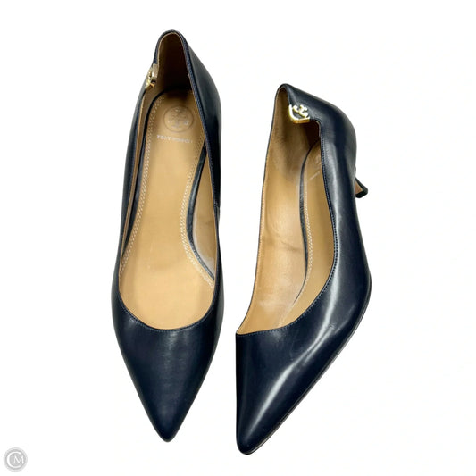 Shoes Designer By Tory Burch In Navy, Size: 9.5