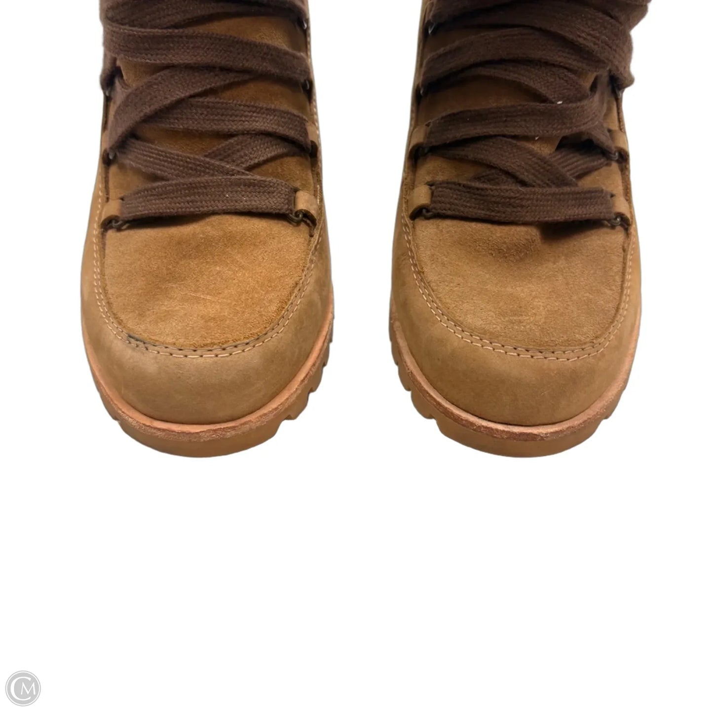 Boots Designer By Ugg In Tan, Size: 6.5