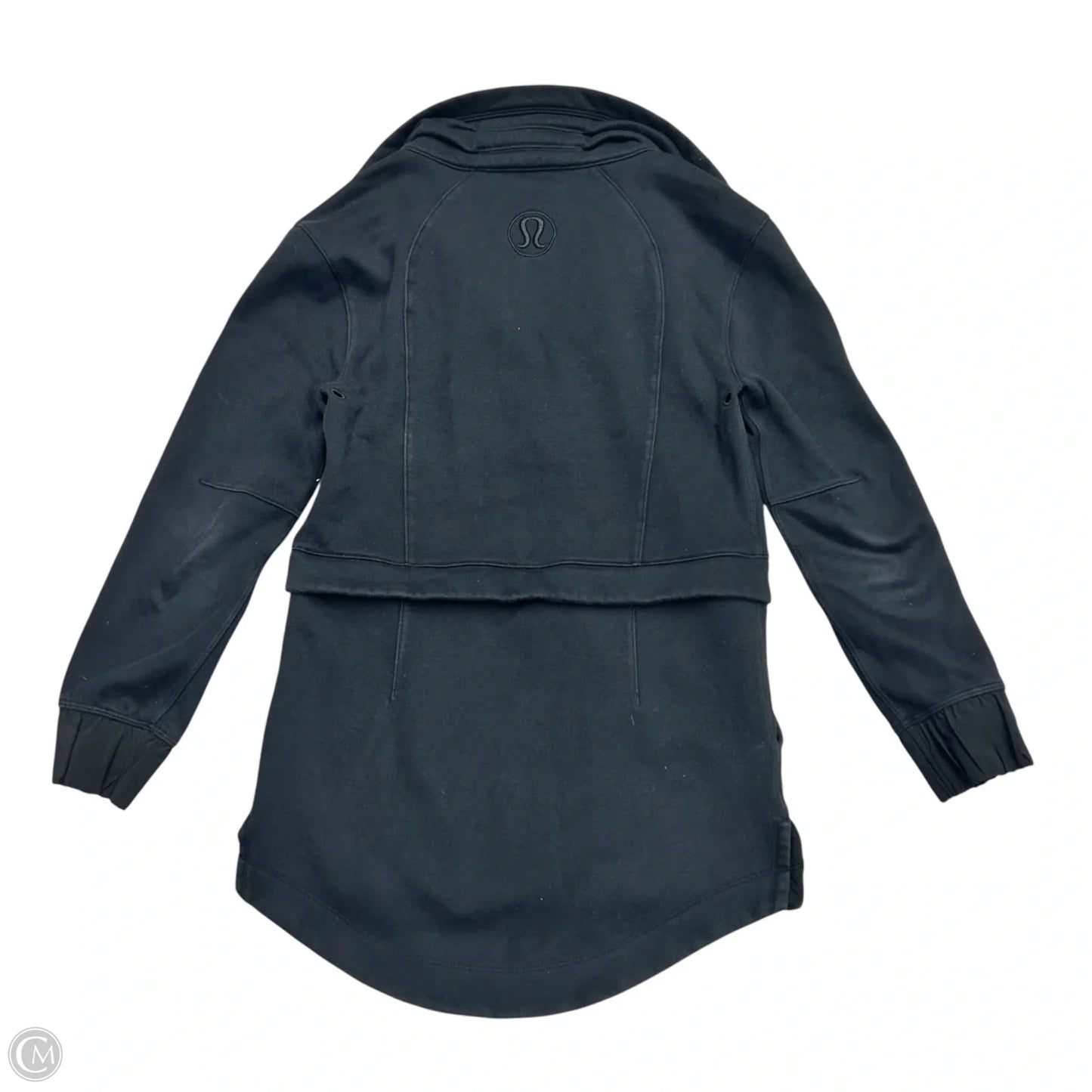 Athletic Jacket By Lululemon In Black, Size: Xs