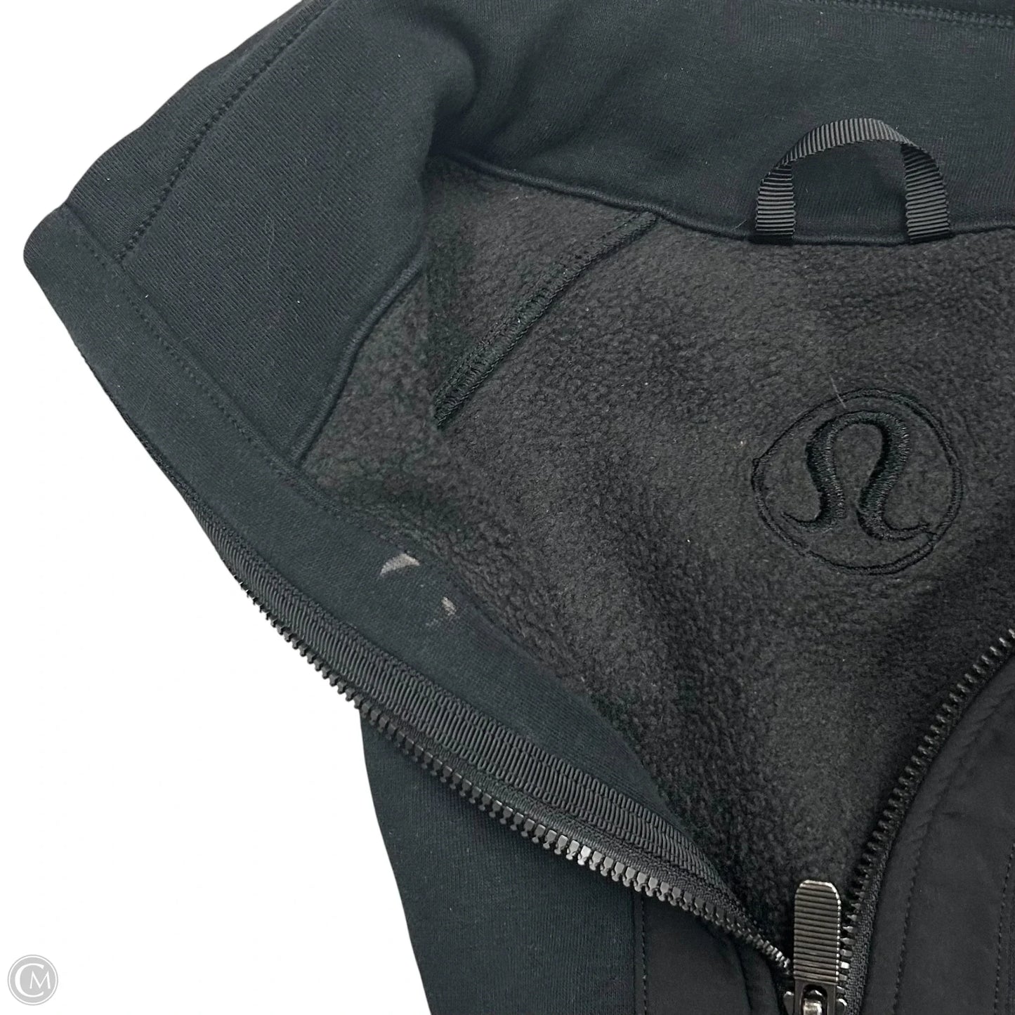 Athletic Jacket By Lululemon In Black, Size: Xs