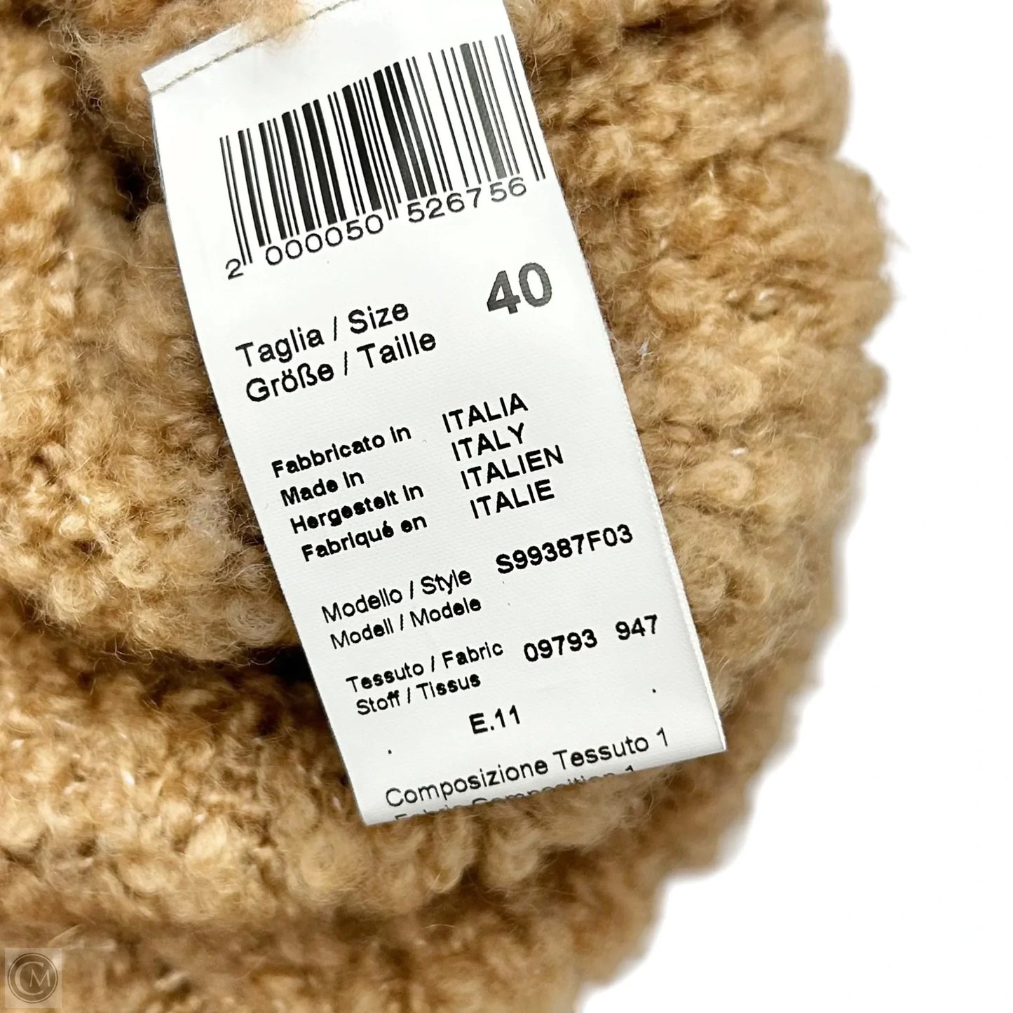 Sweater By Peserico In Tan, Size: M