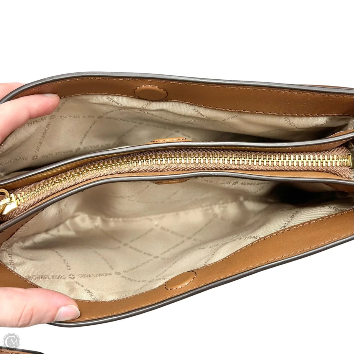 Crossbody Designer By Michael By Michael Kors, Size: Medium
