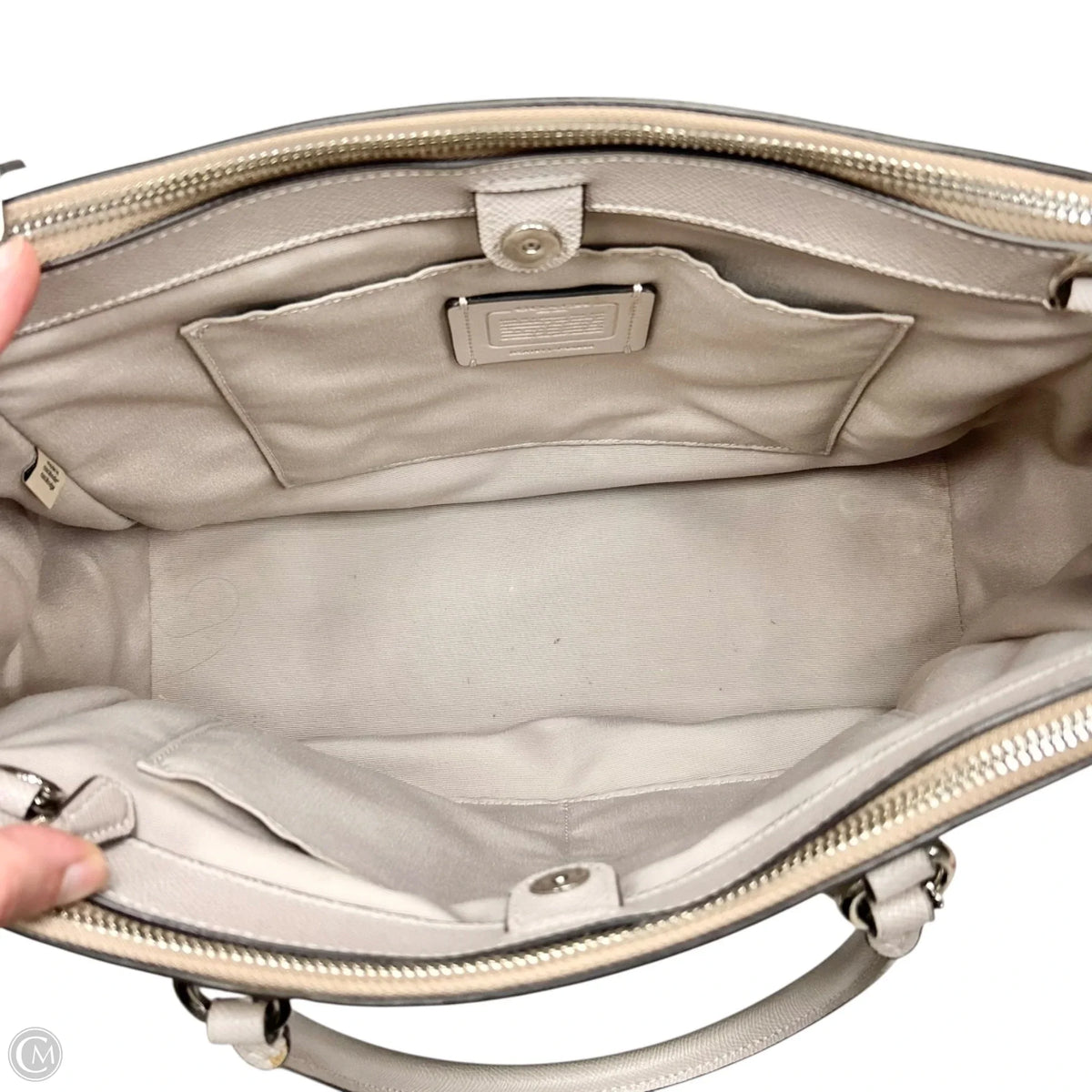 Handbag Designer By Coach, Size: Medium
