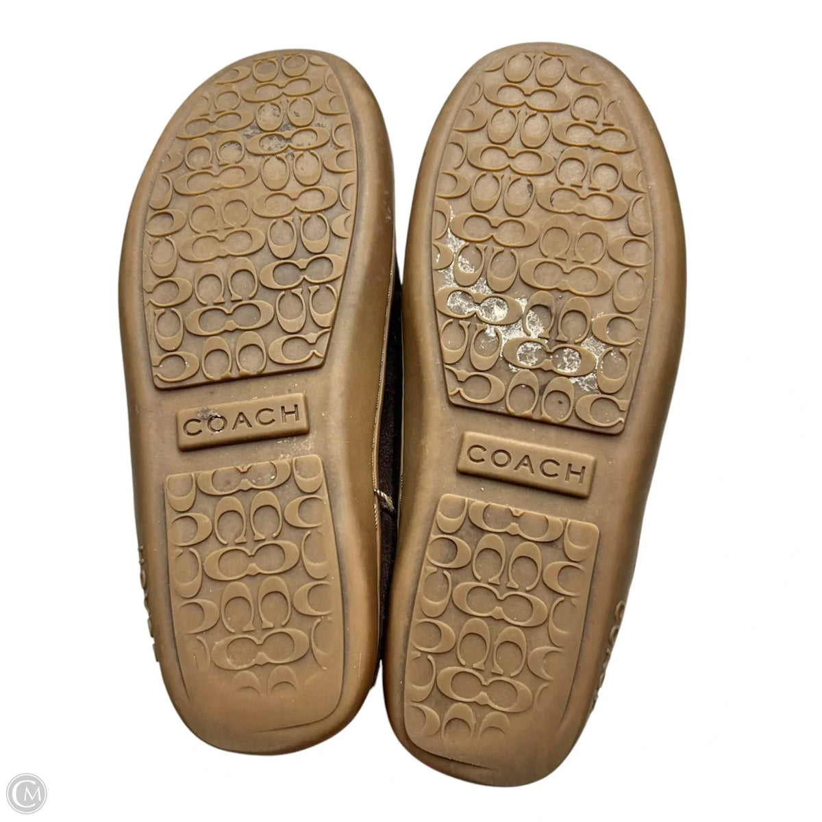 Boots Designer By Coach In Brown, Size: 7