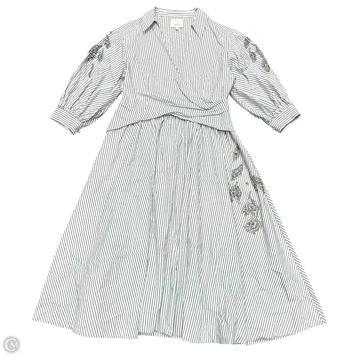 Dress Designer By Cinc A Sept In Striped Pattern, Size: Xl