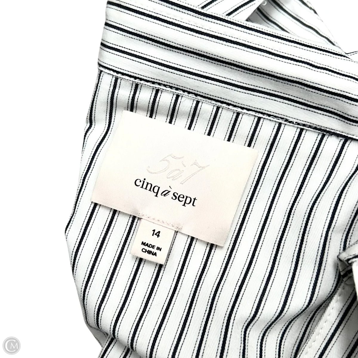 Dress Designer By Cinc A Sept In Striped Pattern, Size: Xl