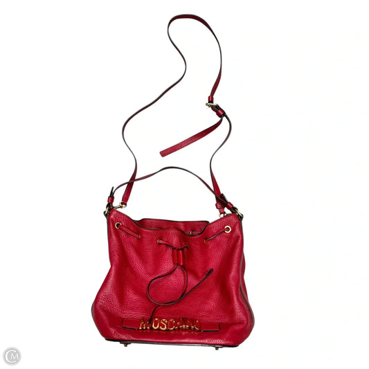 Crossbody Luxury Designer By Moschino, Size: Medium