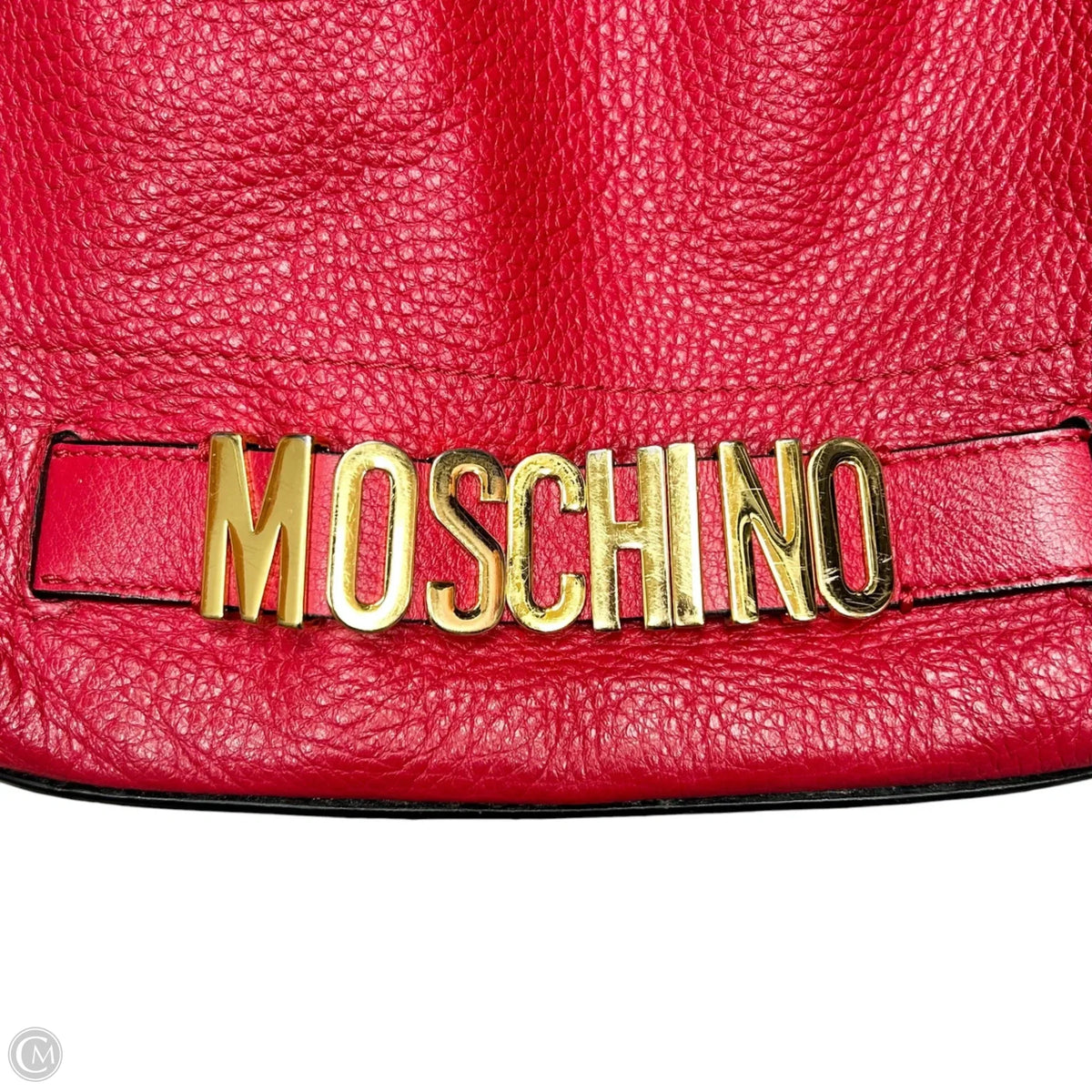 Crossbody Luxury Designer By Moschino, Size: Medium