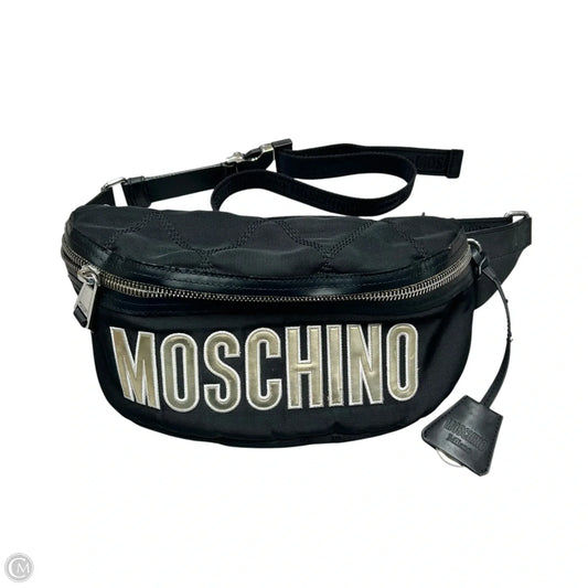 Belt Bag Luxury Designer By Moschino, Size: Medium
