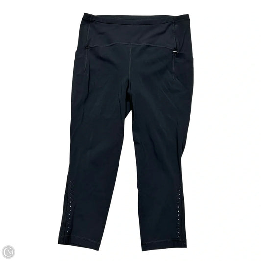 Athletic Leggings Capris By Lululemon In Black, Size: M