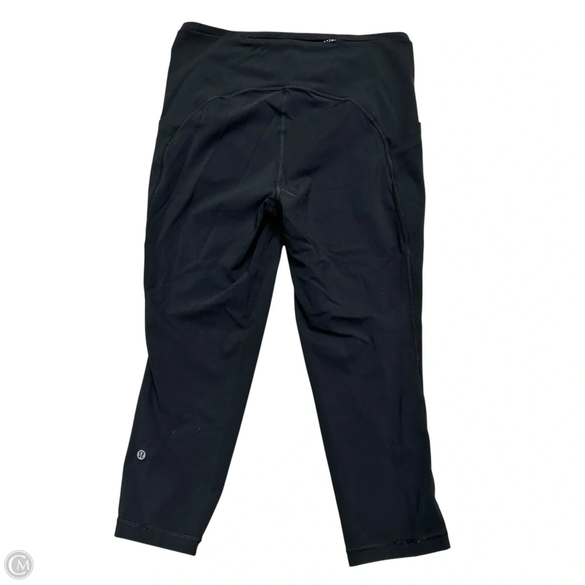Athletic Leggings Capris By Lululemon In Black, Size: M