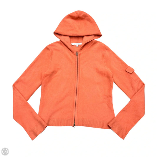 Sweater Cardigan Cashmere By Esther Chen In Orange, Size: L