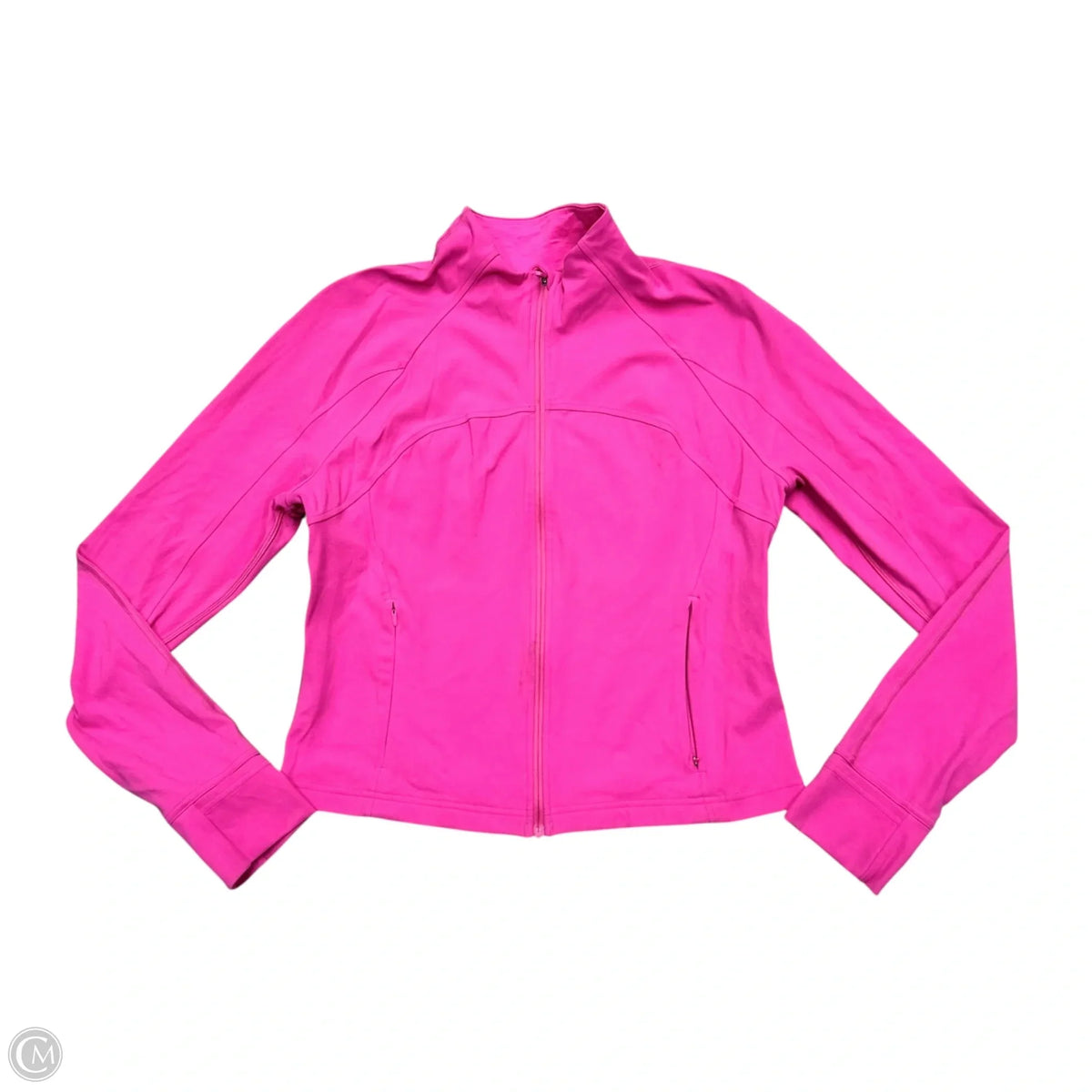 Athletic Jacket By Lululemon In Pink, Size: L