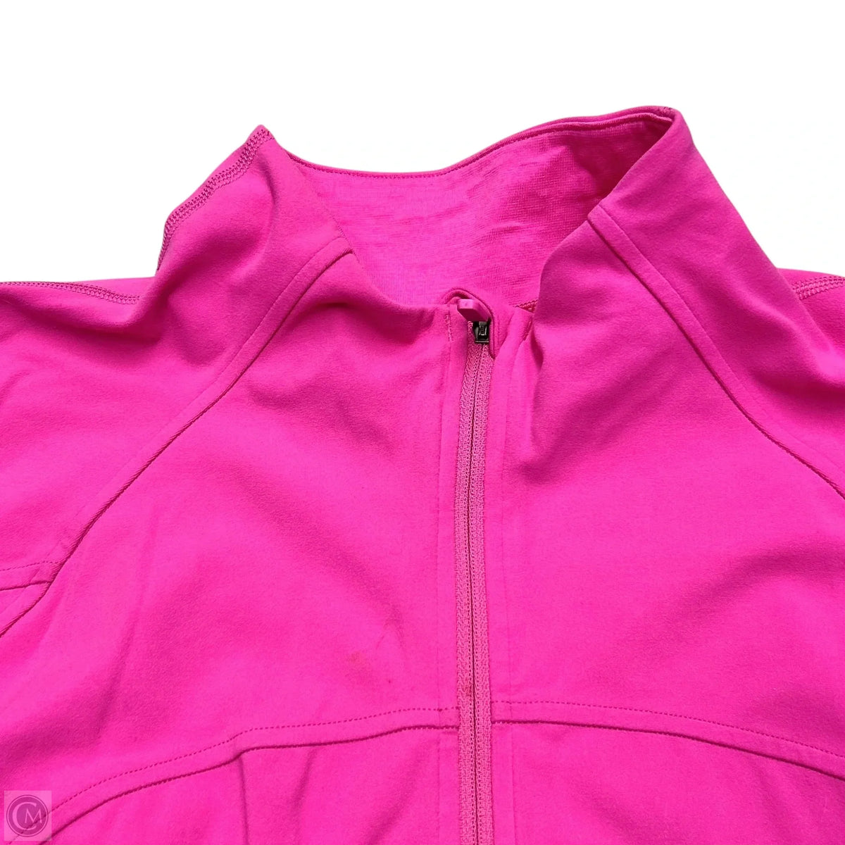 Athletic Jacket By Lululemon In Pink, Size: L