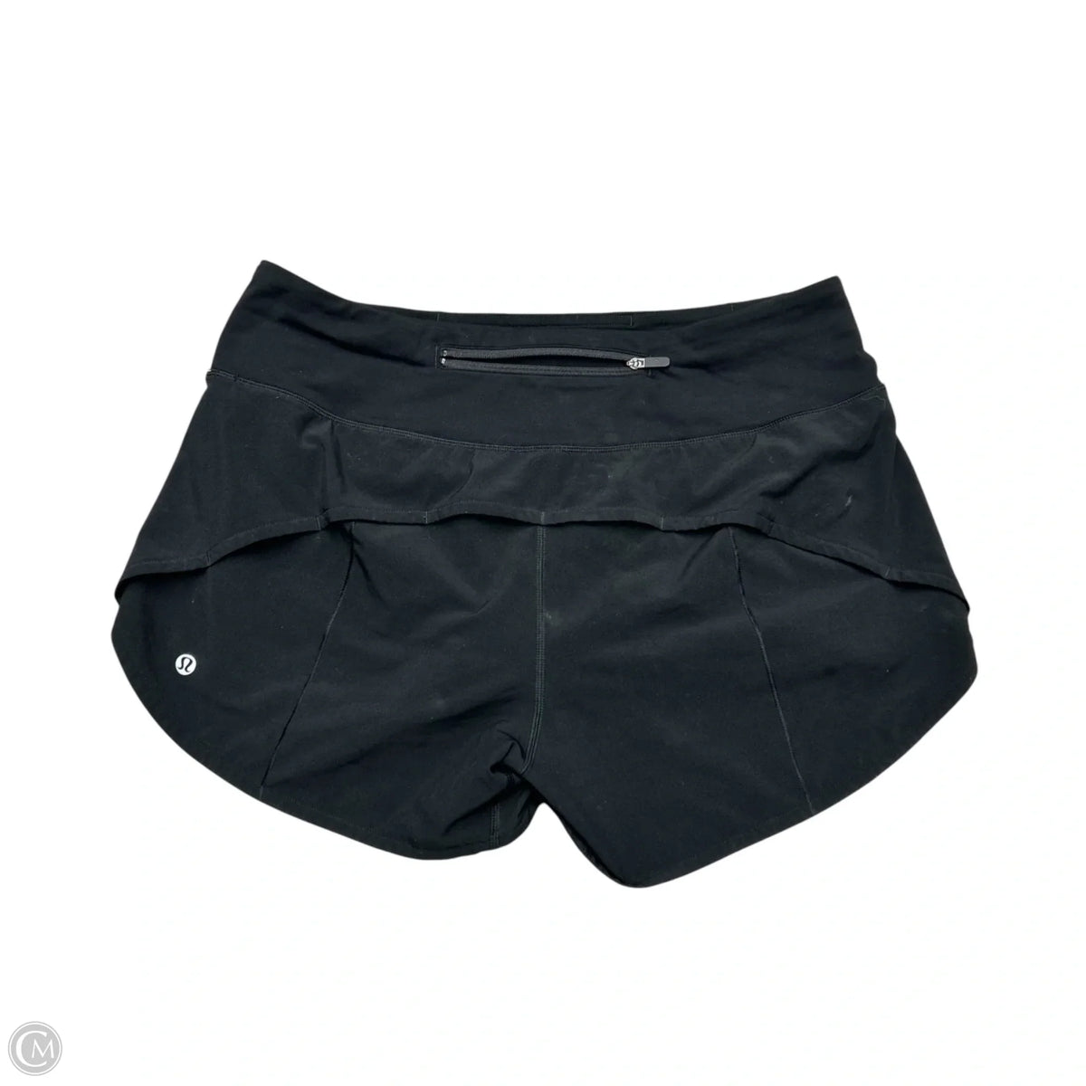 Athletic Shorts By Lululemon In Black, Size: M