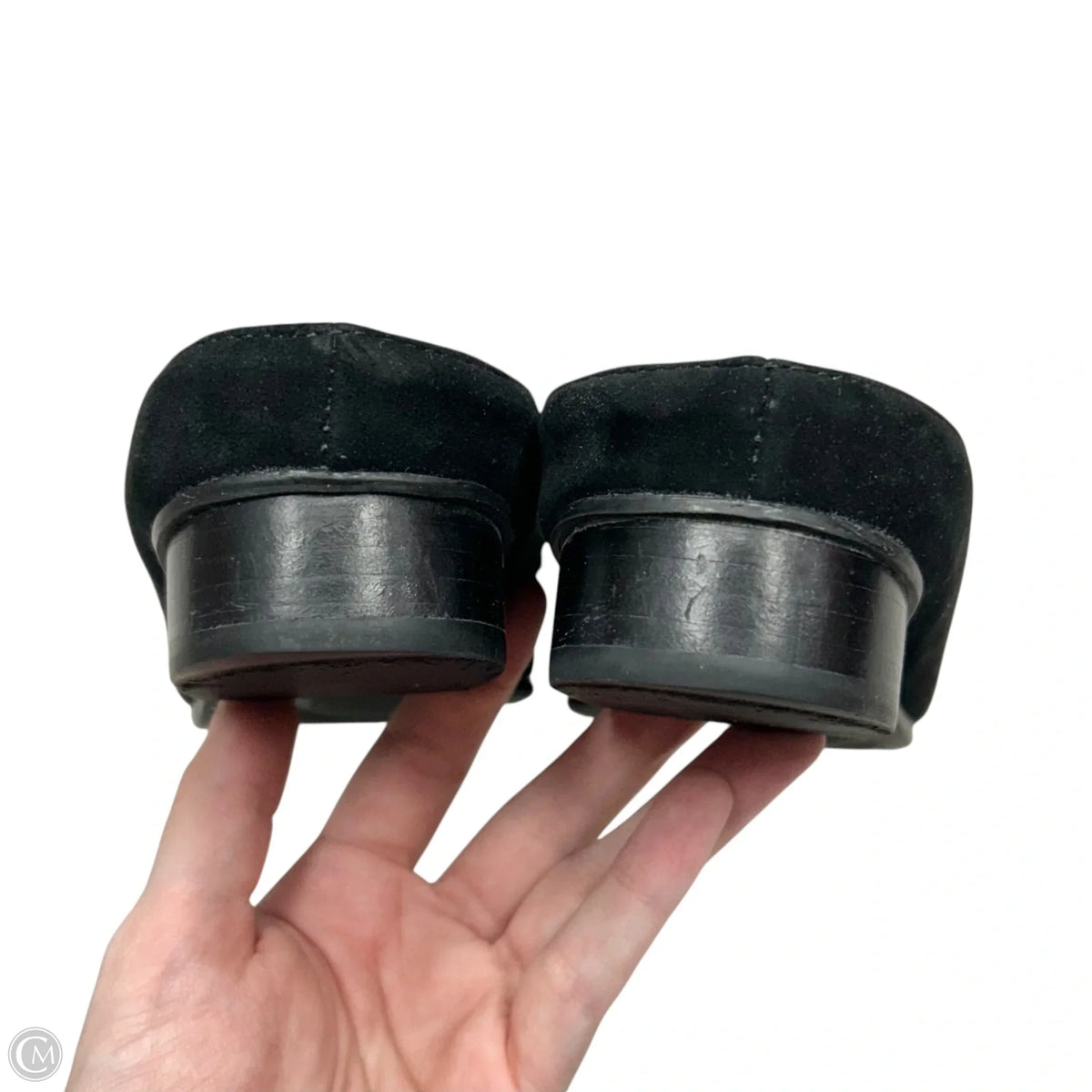 Shoes Flats By Clarks In Black, Size: 7.5