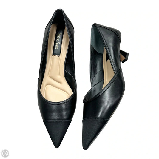 Shoes Heels Kitten By Franco Sarto In Black, Size: 7.5