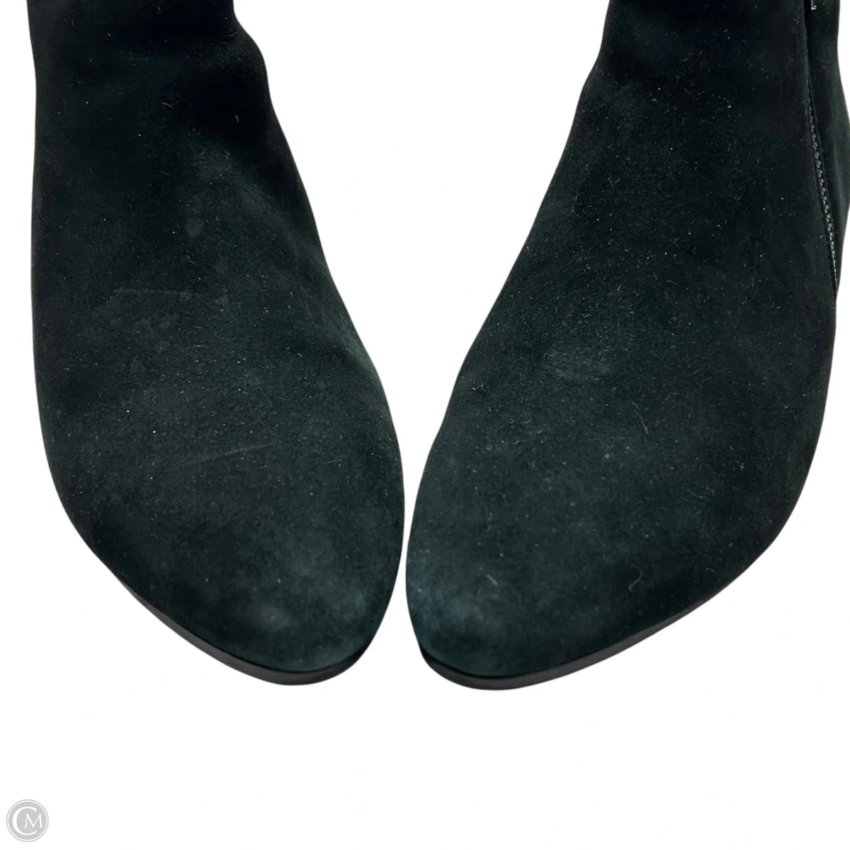 Boots Ankle Heels By Vaneli In Black, Size: 7.5