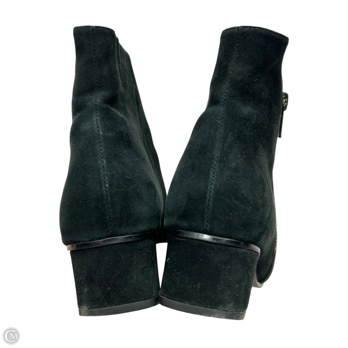 Boots Ankle Heels By Vaneli In Black, Size: 7.5